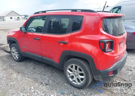 2018 Jeep Renegade Sport 4X4 из США, поврежденный, VIN ZACCJBAB8JPJ16951